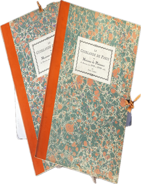 Item #005856 La Guirlande De Paris: Ou Maisons De Plaisance Des Environ, Au XVII et au XVIII Siecle. PAUL JARRY.