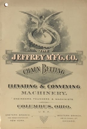Item #010763 Chain Belting: Elevating and Coveying Machinery. JEFFREY MANUFACTURING CO