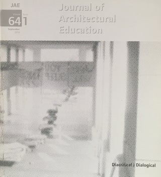 Item #010852 Journal Architectural Education: Volume 64 Issue 1 September 2010. GEORGE DODDS
