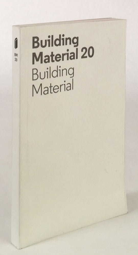 Item #011455 Building Material No. 20. K. MICHAEL HAYES, edits.