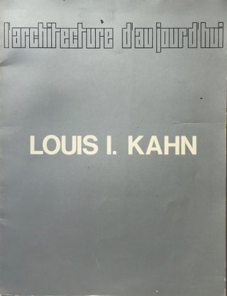 Item #011680 L'architecture d'aujourd'hui, N° 142 fevrier-Mars 1969 Louis I. Kahn Ouvres...