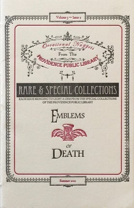 Item #011969 Emblems of Death: Funeral Invitations from the Barrois Ephemera in the Updike...
