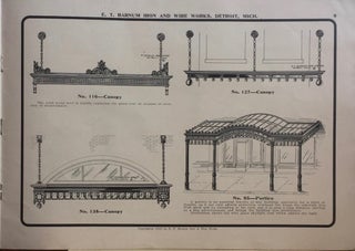 Catalog 659: Marquise - Canopy - Portico Galvanized Sheet Metal, Sheet Copper and Bronze, Wrought Iron and Cast Iron