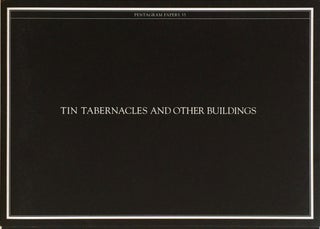 Item #012067 Tin Tabernacles and Other Buildings: Pentagram Papers 35. ALASDAIR OGILVIE
