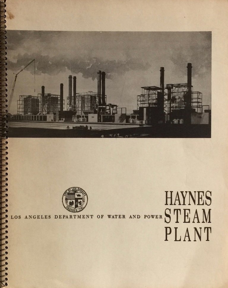 Item #012323 Haynes Steam Plant. LOS ANGELES DEPARTMENT OF WATER AND POWER.