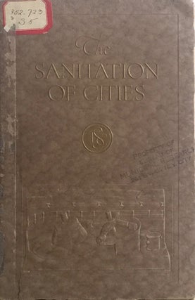 Item #012437 The Sanitation of Cities. WILLIAM L. D'OLIER