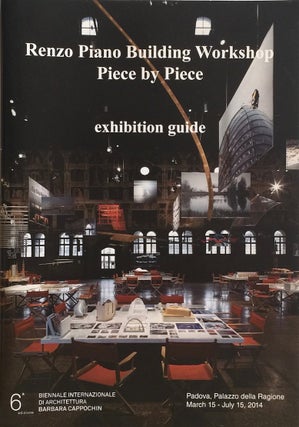 Item #012549 Showing Architecture: Piece by Piece. RENZO PIANO