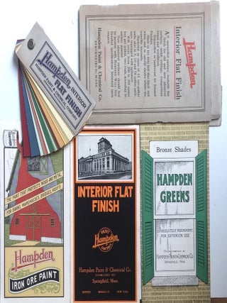 Item #012556 Paint Samples. HAMPDEN PAINT, CHEMICAL CO