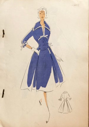 Item #012607 Collection: Robes, Été 1955. CLASPY