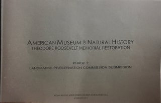 Item #012942 American Museum of Natural History Theodore Roosevelt Memorial Restoration: Phase 2...