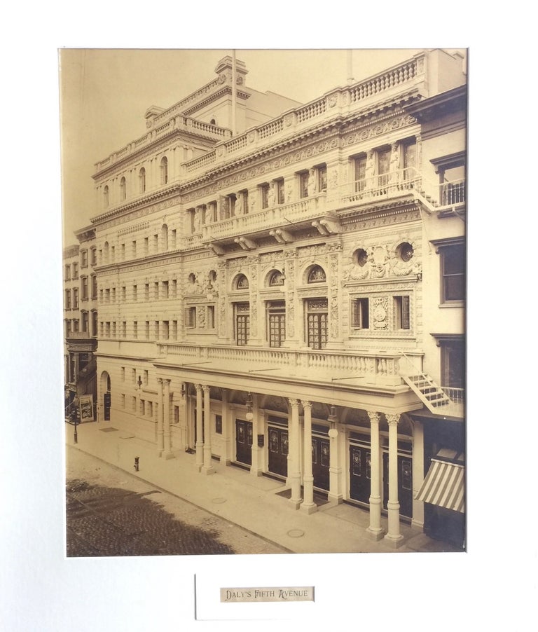 Item #013055 Daly's Fifth Avenue, c. 1895. FRANK E. PARSHLEY, Photographer.