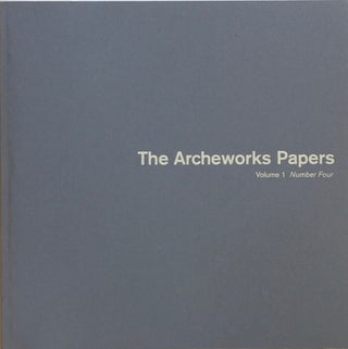 Item #013068 The Archeworks Papers: Volume 1 Number Four. Stanley Tigerman