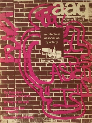 Item #013134 aaq Architectural Association Quarterly Summer 1973 Vol. 5 No. 3. DENNIS SHARP