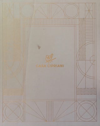 Item #013211 Casa Cipriani. ARRIGO CIPRIANI