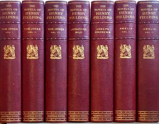 Item #013213 The Novels of Henry Fielding, Esq. Sharpham Edition in 7 Volumes. HENRY FIELDING