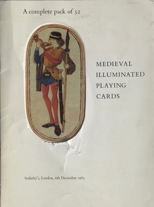 Item #013581 A Complete Pack of 52 Medieval Illuminated Playing Cards. SOTHEBY’S