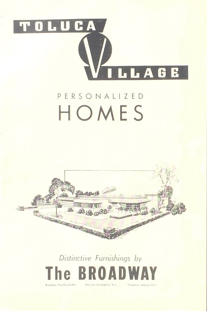 Item #013628 Toluca Village: Personalized Homes. SCHULTZ CONSTRUCTION CO.