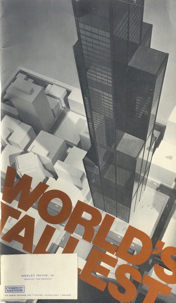 Item #013629 World’s Tallest: Sears Tower. CUSHMAN-WAKEFIELD.