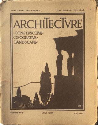 Item #013664 Architecture July 1908. FORBES