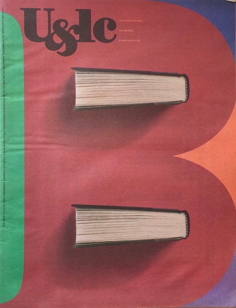 Item #013672 Upper and Lower Case: The International Journal of Type and Design Summer/Fall 1993. ITC.