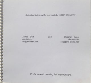 Item #013844 Below the Sill Plate: Prefabricated Housing for New Orleans. DEBORAH GANS, JAMES DART