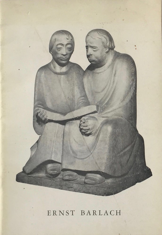 Item #013924 Ernst Barlach (1870-1938) : sculptures and drawings, March-April 1962. ALFRED WERNER.