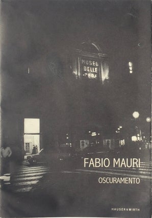 Item #013948 Fabio Mauri: Oscuramento Reprint Edition. FABIO MAURI