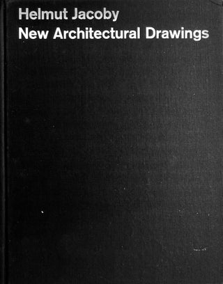 Item #014101 New Architectural Drawings. HELMUT JACOBY