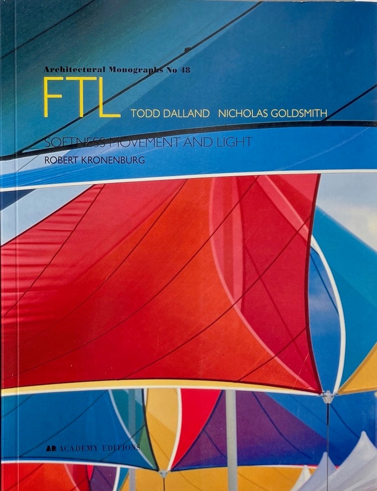 Item #014179 FTL Todd Dalland Nicholas Goldsmith: Softness Movement Light. ROBERT KRONENBURG.