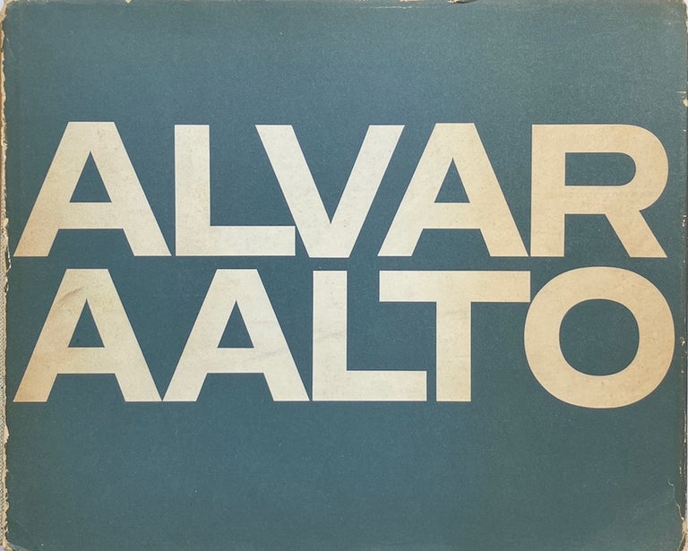 Item #014282 Alvar Aalto Collected Works Volume 1. ALVAR AALTO, KARL FLEIG.