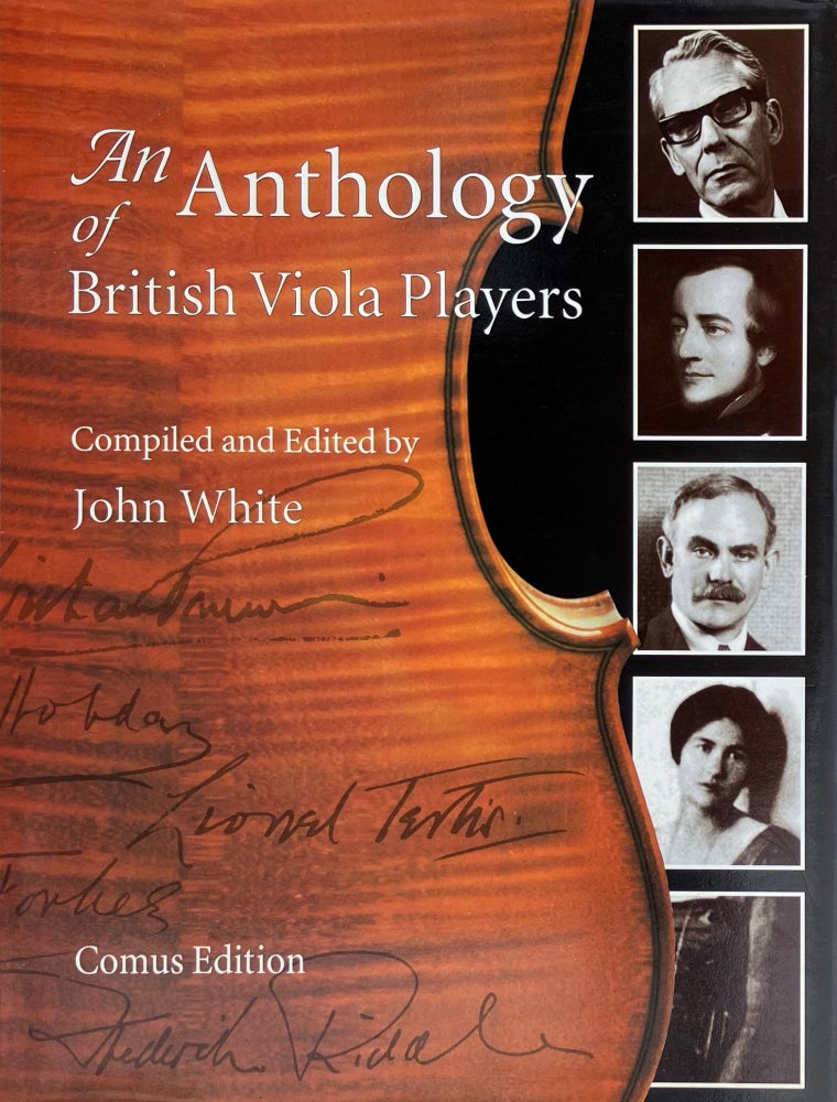Item #014440 An Anthology of British Viola Players. JOHN WHITE.
