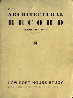 Item #014498 Low-Cost House Study: Planning Equipment Furnishing. M. A. MIKKELSON