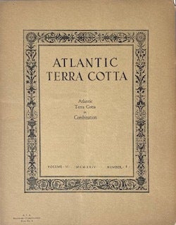 Item #014503 Atlantic Terra Cotta in Combination. January 1924. Atlantic Terra Cotta Co