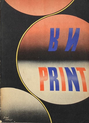 Item #014555 Print: A Quarterly Journal of the Graphic Arts Spring 1942 Vol. III, Number 1....