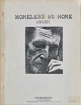 Item #014670 Homeless at Home: A Public Project Design Package II. JEAN-FRANCOIS BLASSEL,...