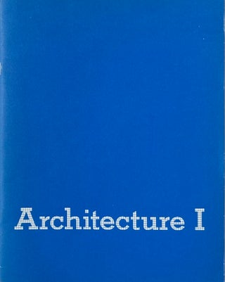 Item #014711 Architecture 1. PIERRE APRAXINE