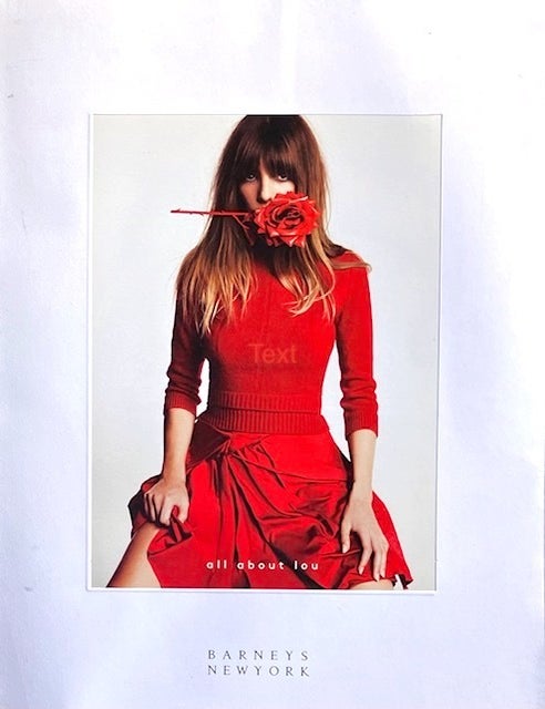 Item #014847 All About Lou. BARNEYS NEW YORK.