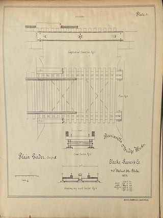 Album of Designs of the Phoenixville Bridge-Works.
