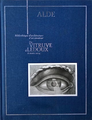 Item #015381 Bibliothèque d'Architecture d'un Amateur de Vitruve à Ledoux 6 Mars...