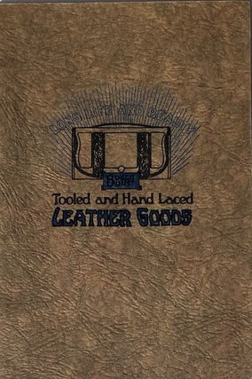 Item #015535 Bosca Built Leather Goods Catalog 26: Tooled and Hand Laced Leather Goods. BOSCA