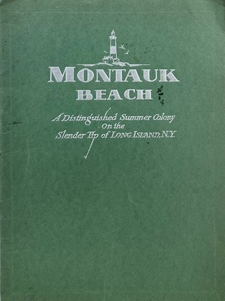 Item #015604 Montauk Beach on the Slender Tip of Long Island. N. Y. ANONYMOUS