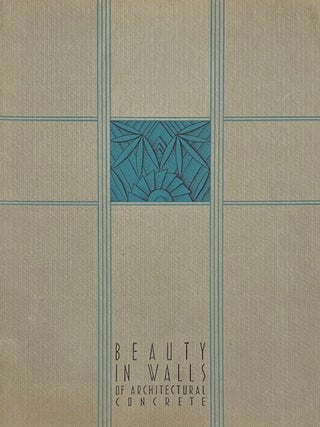 Item #015700 Beauty in Walls of Architectural Concrete. PORTLAND CEMENT ASSOC