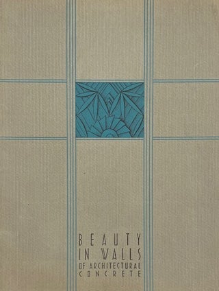 Item #015700 Beauty in Walls of Architectural Concrete. PORTLAND CEMENT ASSOC
