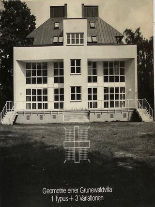 Item #015711 Geometrie Einer Grunewaldvilla: 1 Typus + 3 Variationen. FIN BARTLES