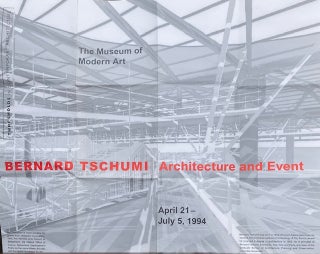 Item #015725 Bernard Tschumi: Architecture and Event. TERENCE RILEY, ANNE DIXON